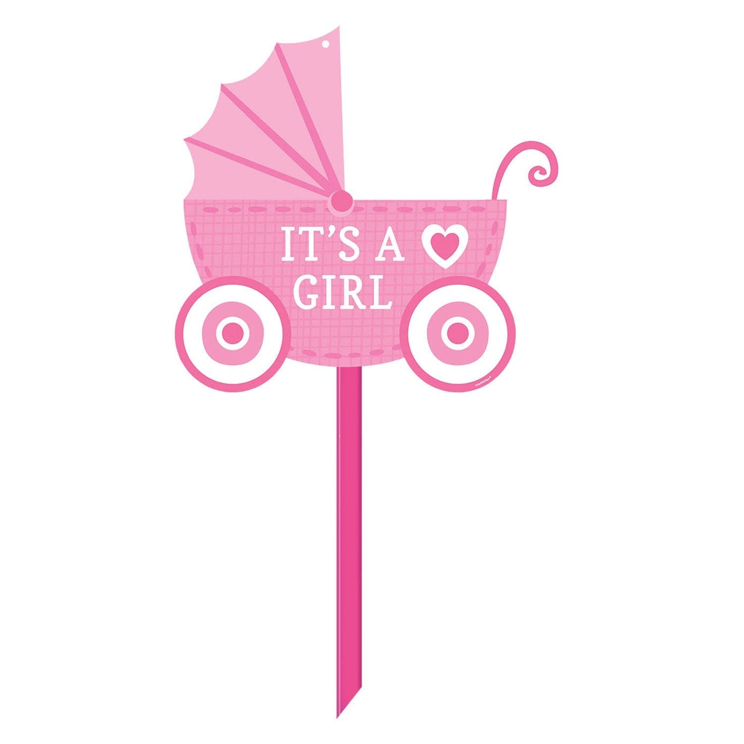 Baby Girl Generic Yard Sign Decorations - Party Centre