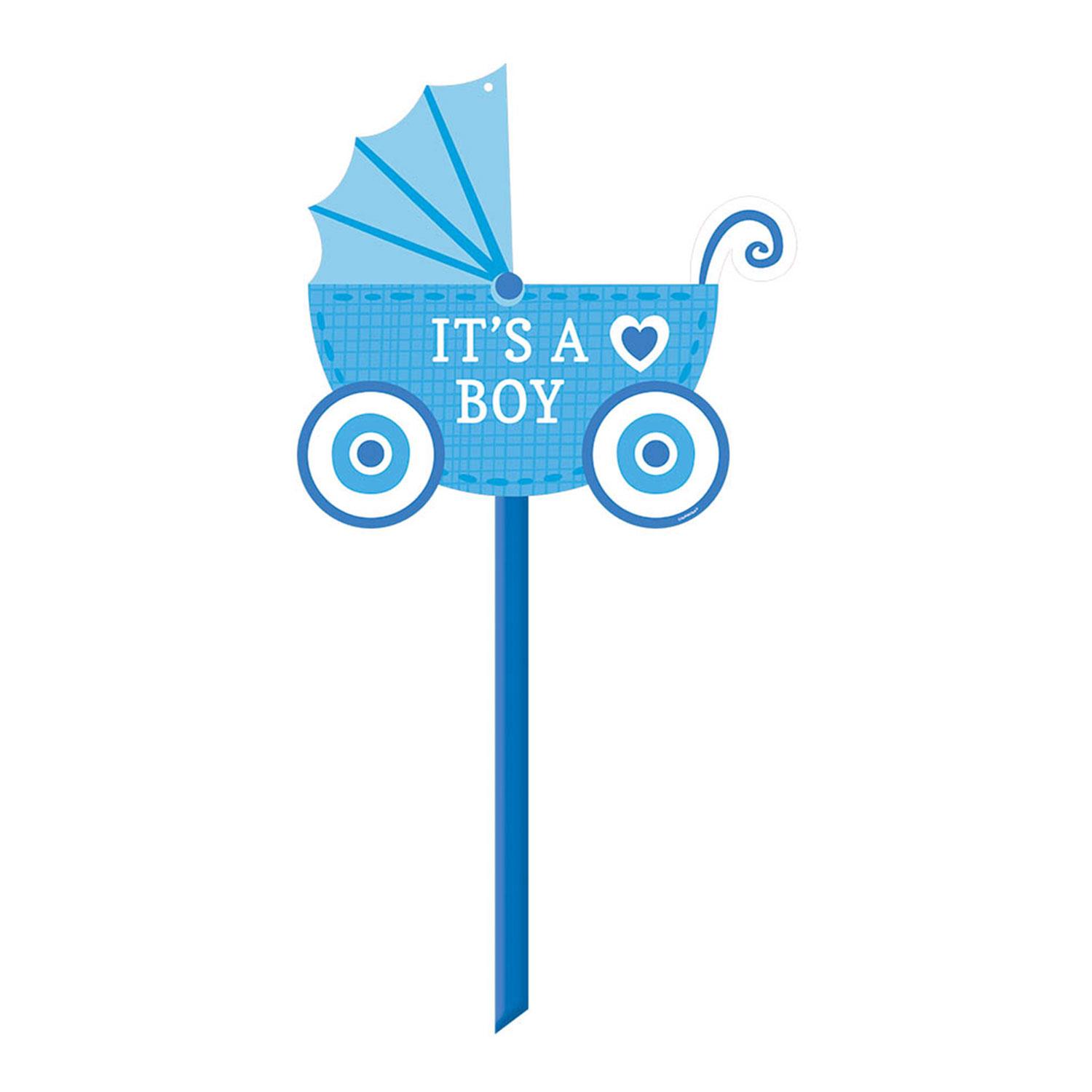 Baby Boy Generic Yard Sign Decorations - Party Centre