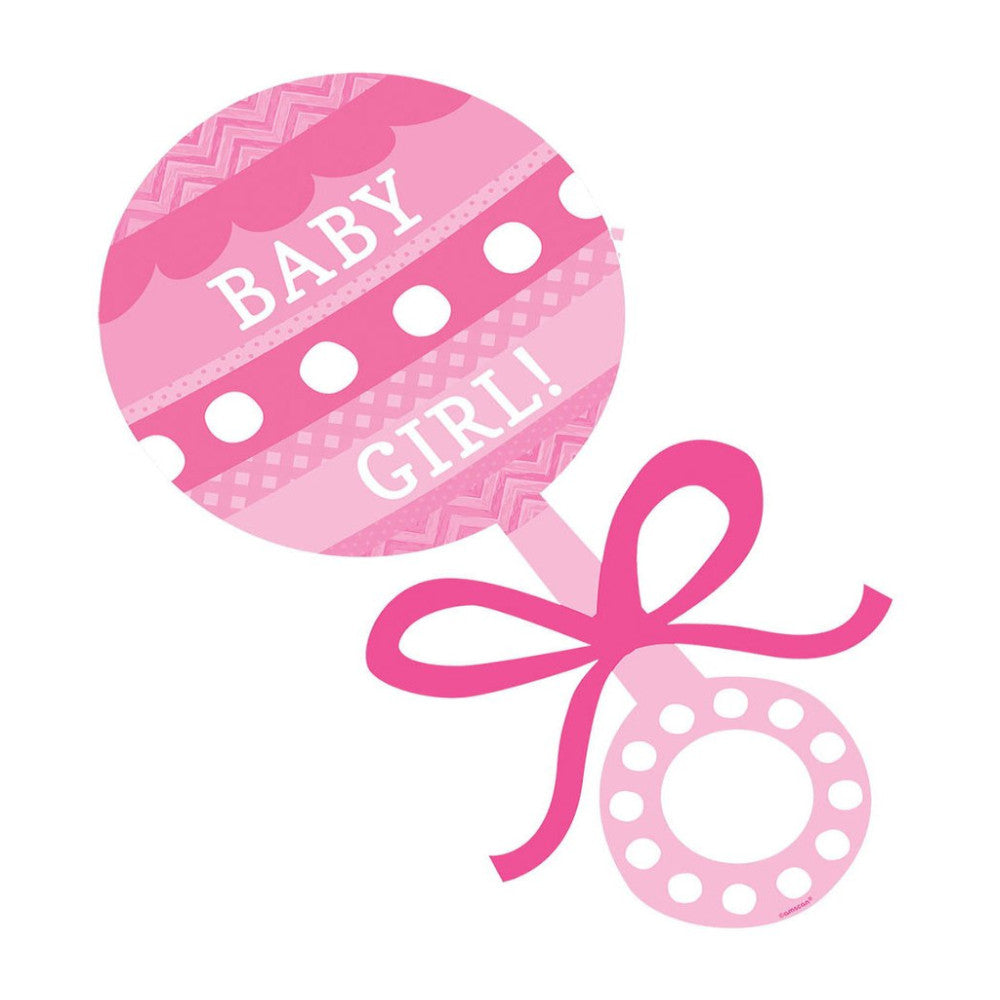 Baby Girl Generic Cutout 15in Decorations - Party Centre