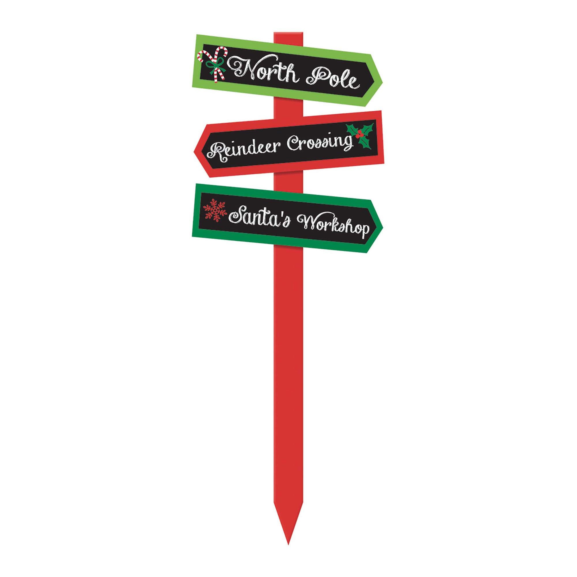 Christmas Arrow Value Yard Stake Decorations - Party Centre