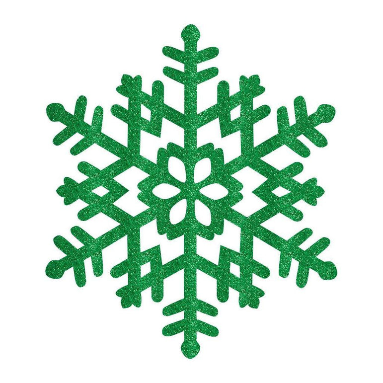OuMuaMua Winter Christmas Hanging Snowflake Decorations, 12PCS 3D Large  Silver Snowflakes & 12PCS White Paper Snowflakes