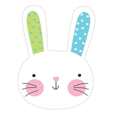 Hello Easter Bunny Cutouts 8in Decorations - Party Centre