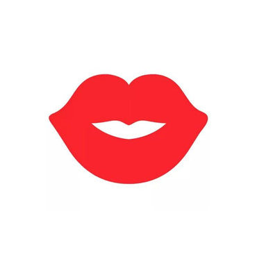 Valentine Lips Cutouts Decorations - Party Centre