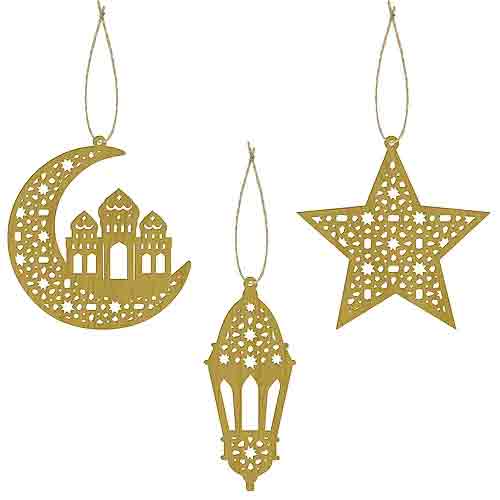 Ramadan Wood Cutouts
