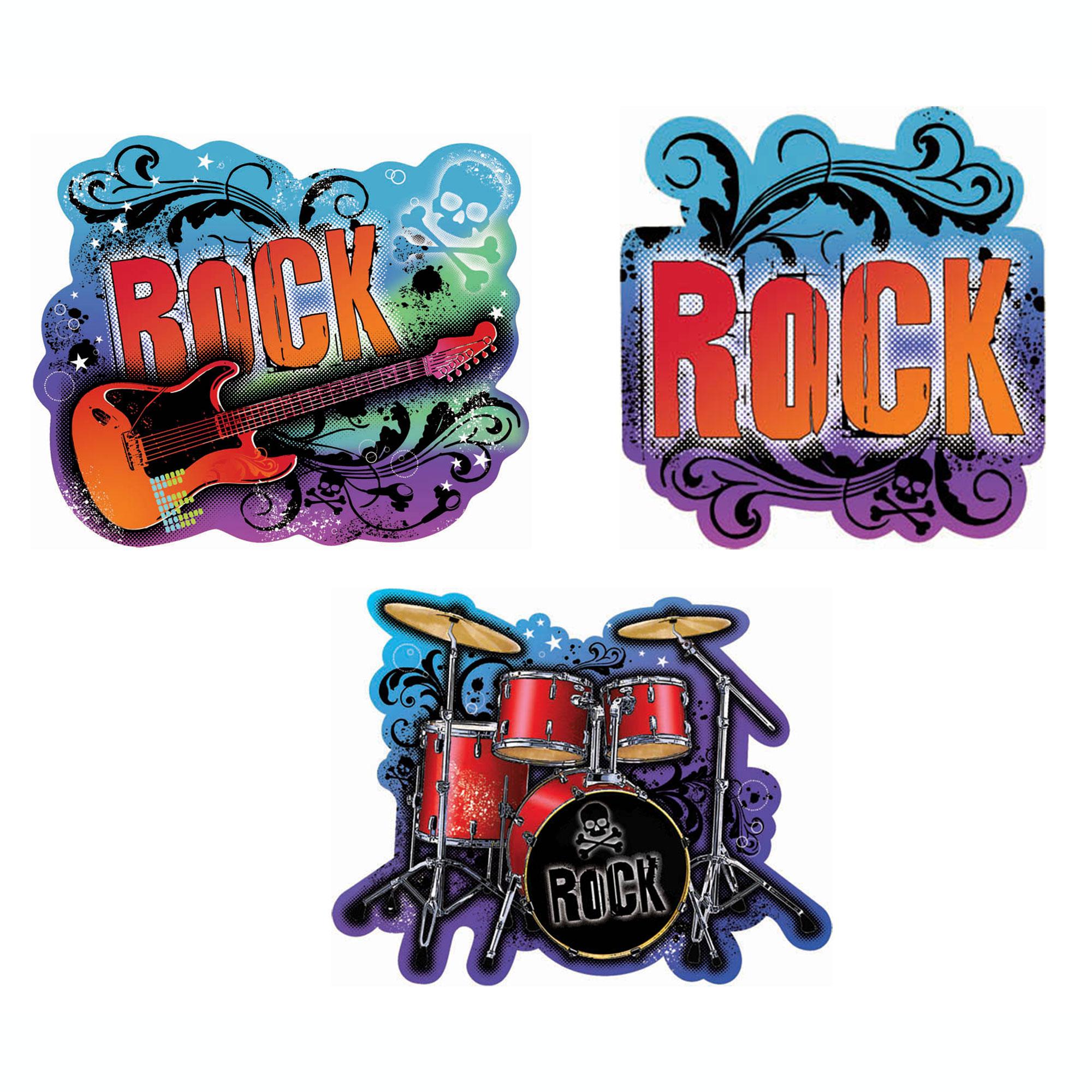 Rock Star Value Pack Cutouts 30pcs