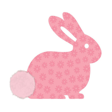 Bunny Embellished Cutout 15in Decorations - Party Centre