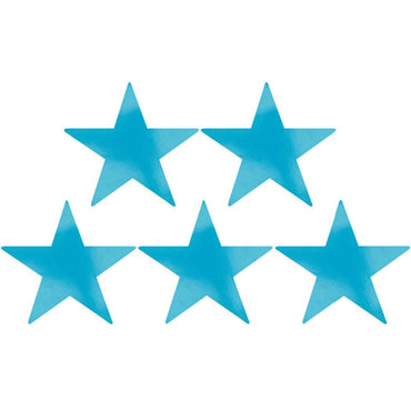 Caribbean Star Foil Cutout 9in, 5pcs Decorations - Party Centre