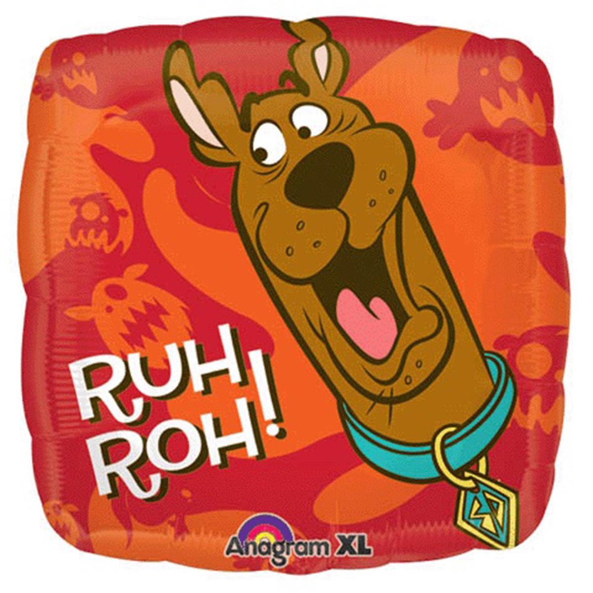 Scooby-Doo Ruh Roh! Foil Balloon 18in Balloons & Streamers - Party Centre