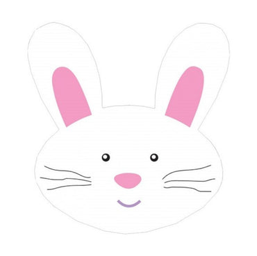 Cutouts Easter Bunny Bu 8in Decorations - Party Centre