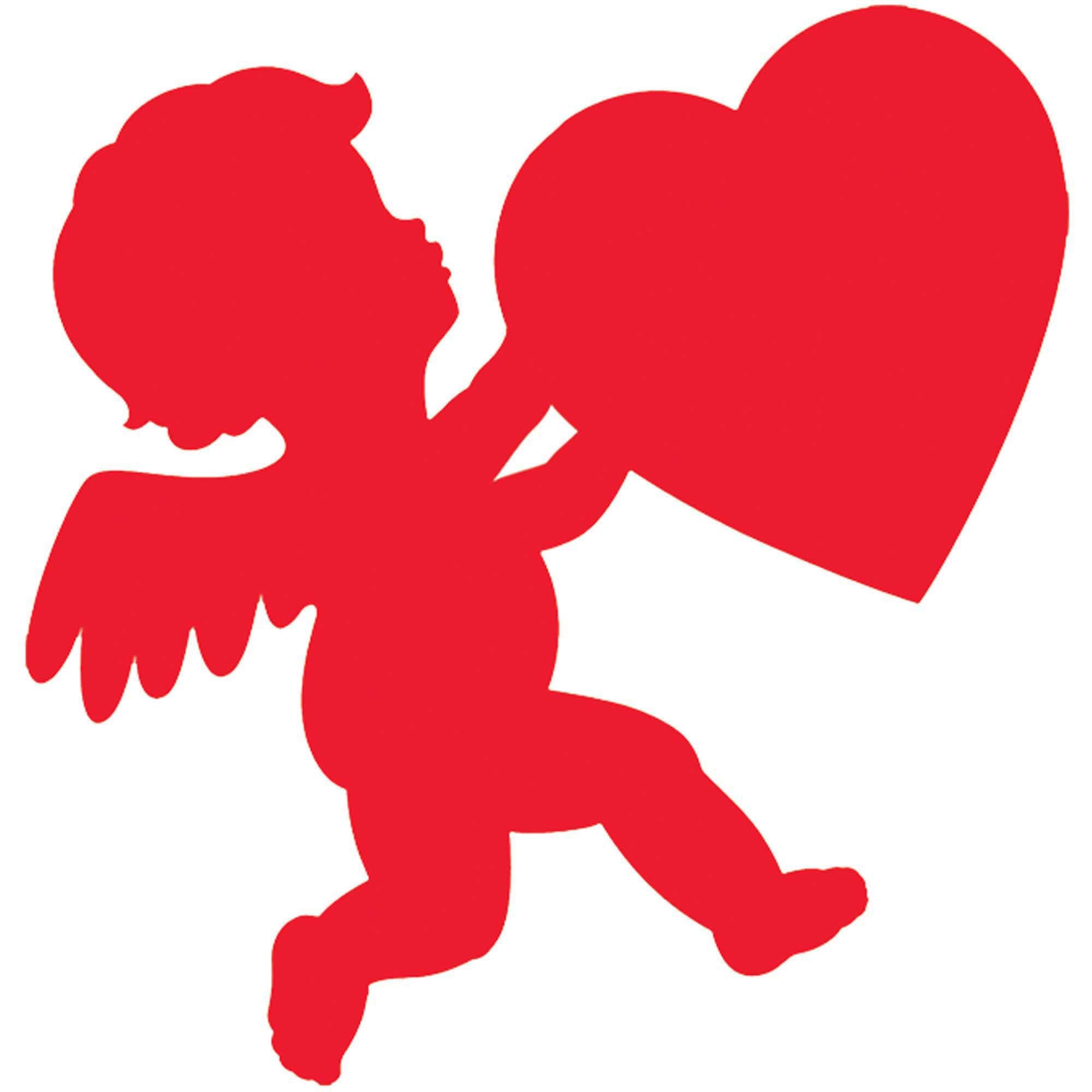 Cupid Cutout  10.50in Decorations - Party Centre