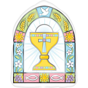 Joyous Celebration Window Junior Shape Balloon Balloons & Streamers - Party Centre