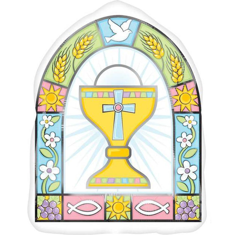 Joyous Celebration Window Junior Shape Balloon Balloons & Streamers - Party Centre