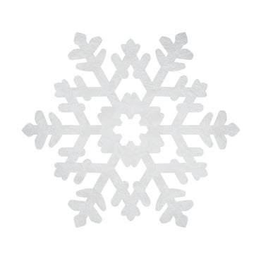 Snowflakes Foil Cutout 15in Decorations - Party Centre