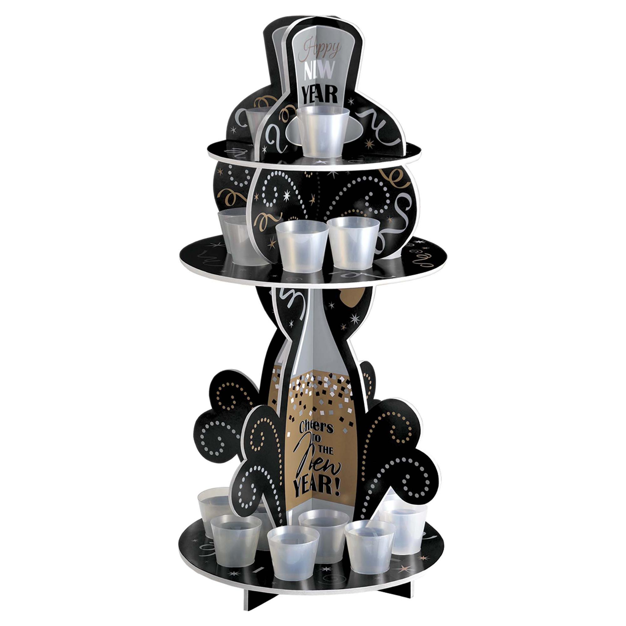 New Years Shot Glass Holder Candy Buffet - Party Centre