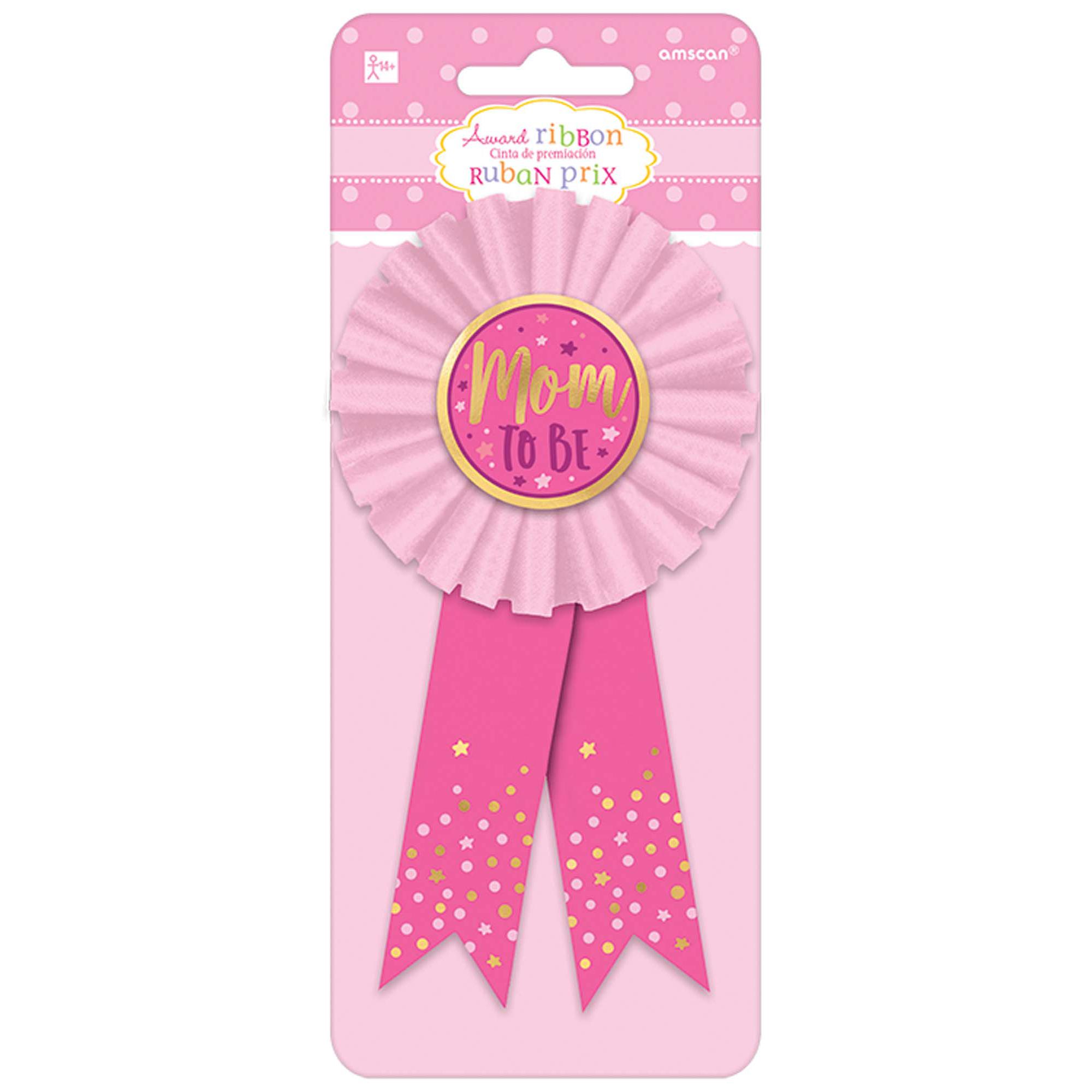 Mom To Be Award Ribbon Party Accessories - Party Centre