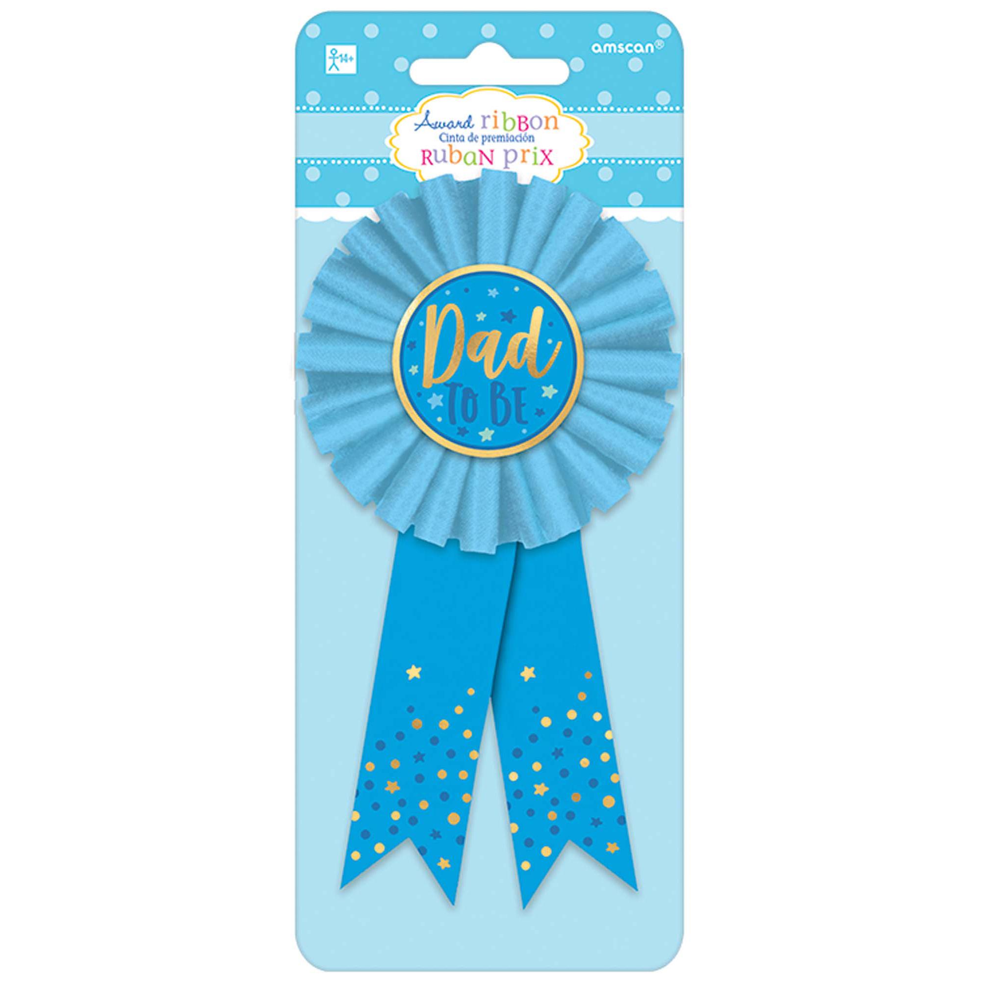 Dad To Be Award Ribbon Party Accessories - Party Centre