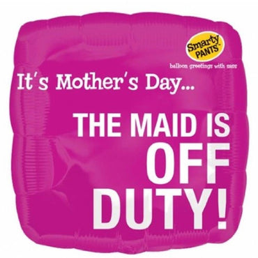 Smarty Pants Maid Foil Balloon 18in Balloons & Streamers - Party Centre