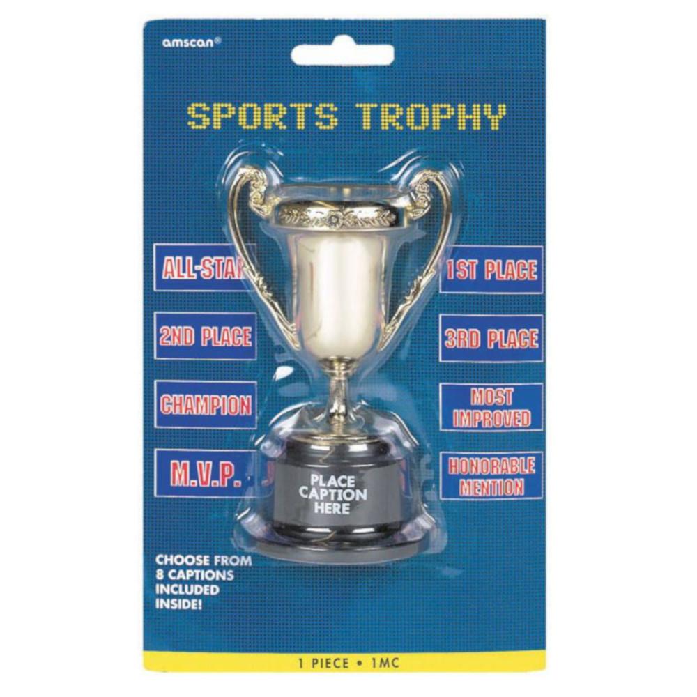 Customizable Trophy Favor 5.25in Party Accessories - Party Centre