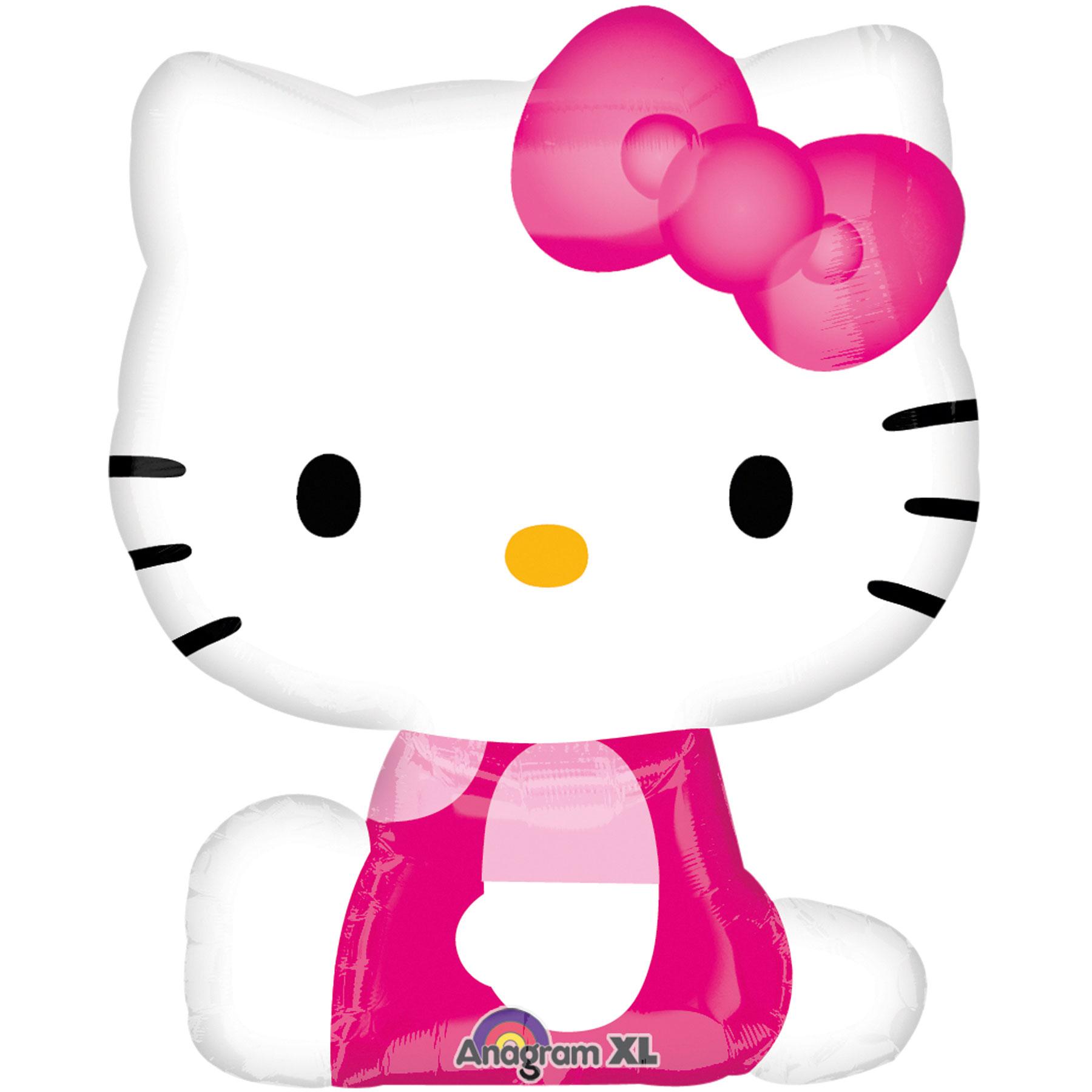 Hello Kitty SuperShape Foil Balloon 55x68cm Balloons & Streamers - Party Centre