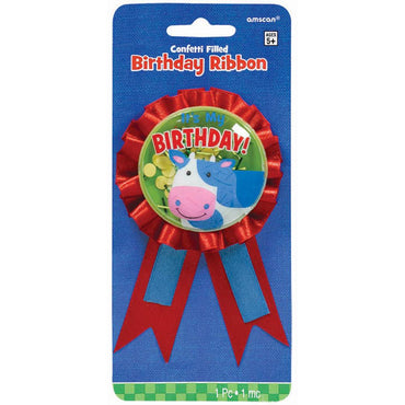 Barnyard Fun Award Ribbon Party Accessories - Party Centre