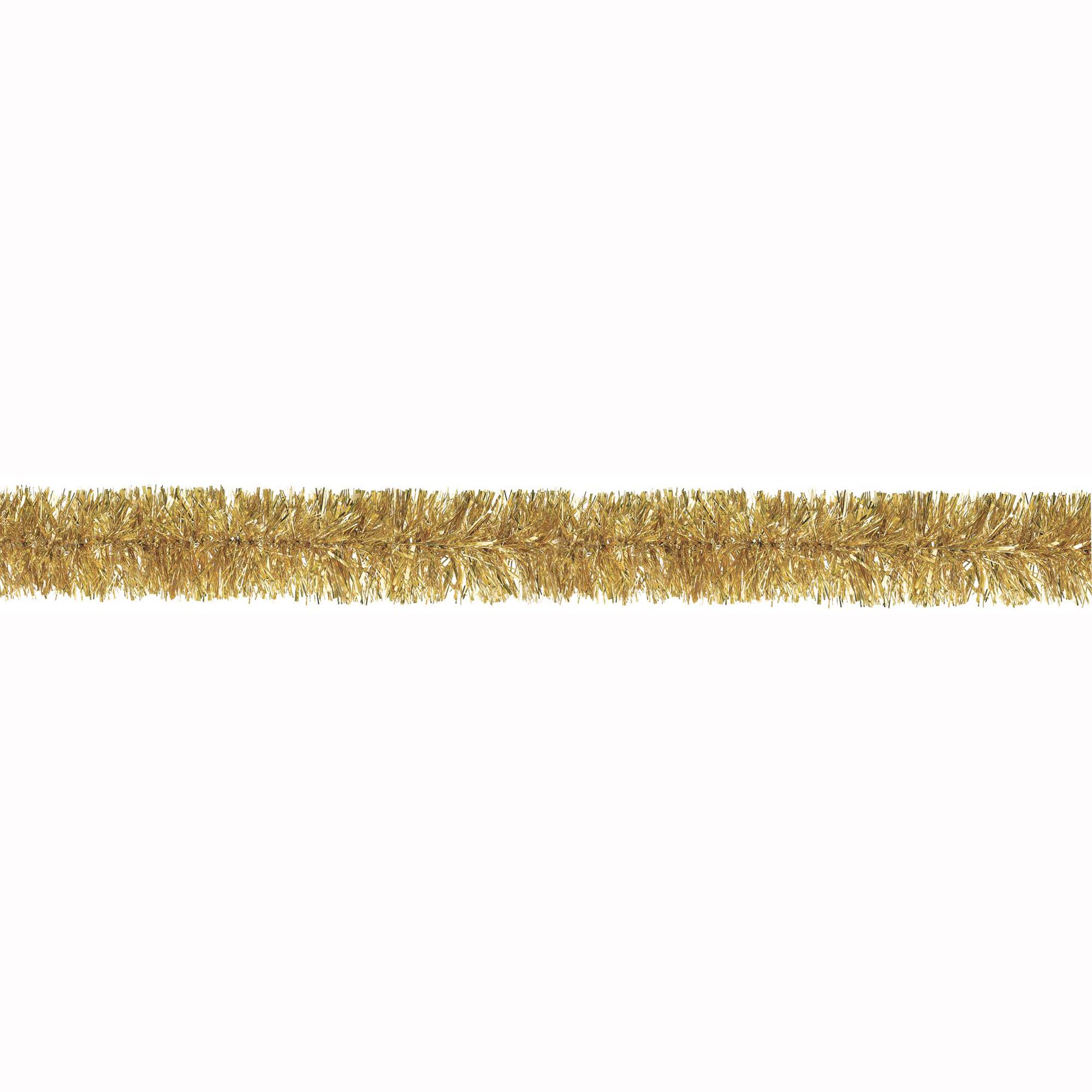 Gold Tinsel Boa Garland Decorations - Party Centre