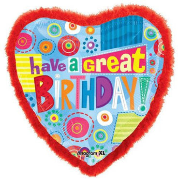 Have A Great Birthday 32in Balloons & Streamers - Party Centre