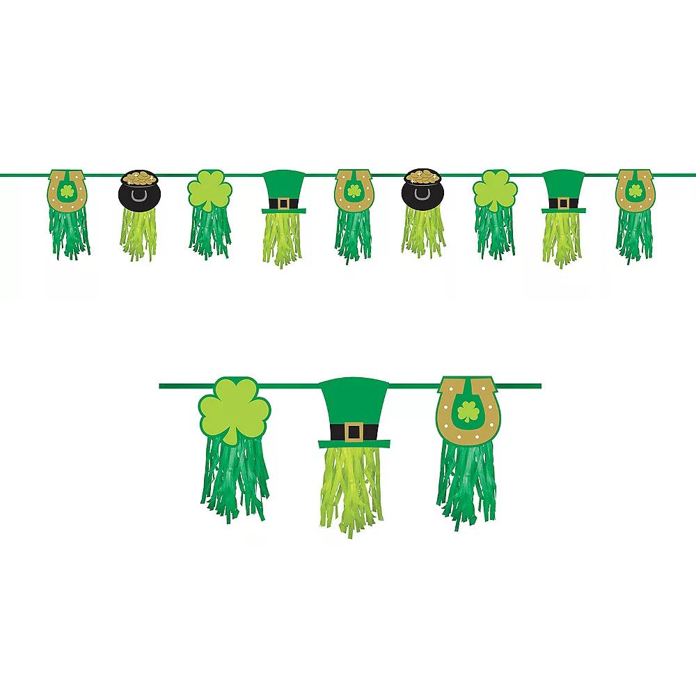 St. Patrick's Day Tassel Garland Decoration Decorations - Party Centre