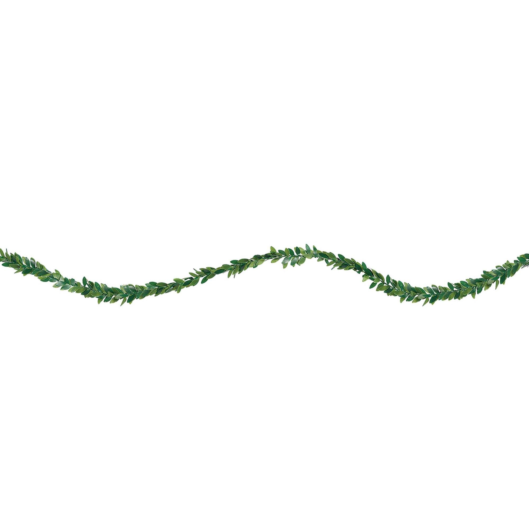 Love and Leaves Wedding Wire Leaf Garland 18ft Decorations - Party Centre