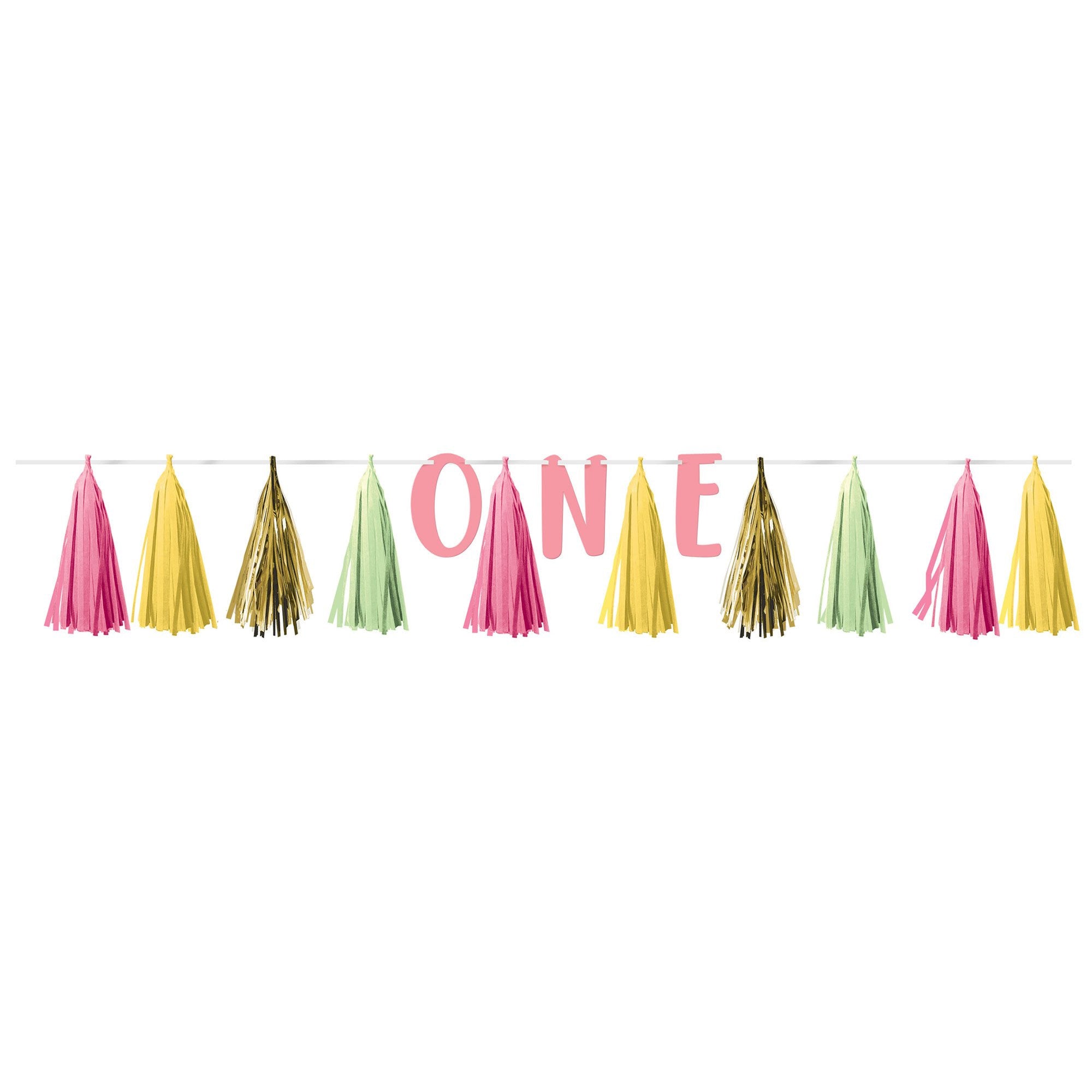 1st Birthday Girl Tassel Garland