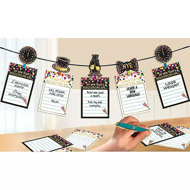 New Year Resolution Garland