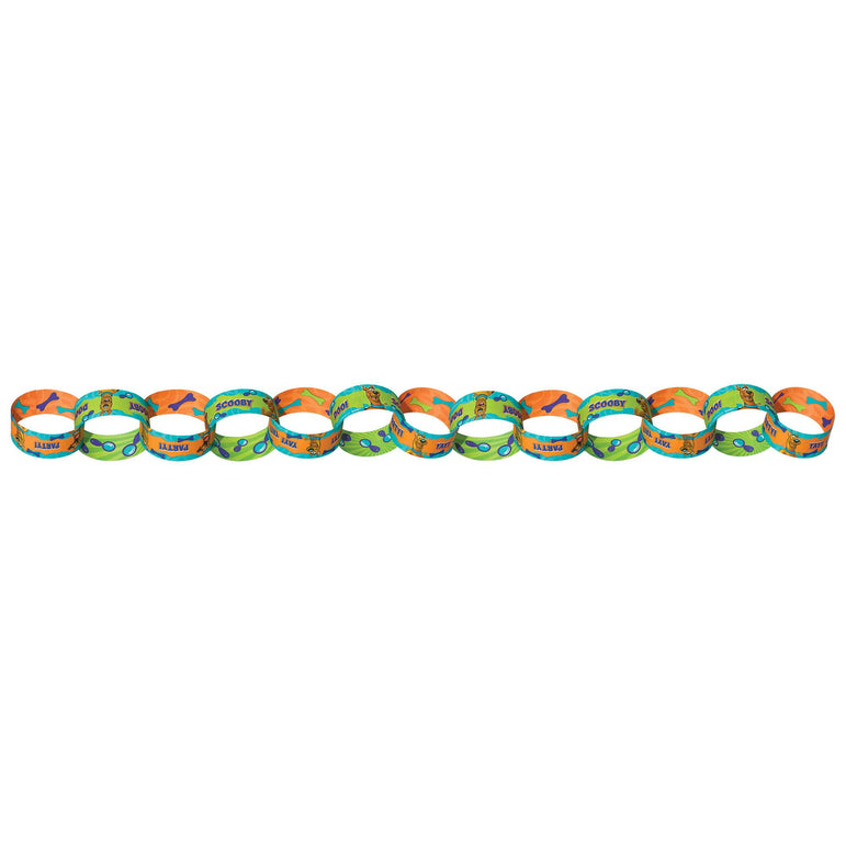 Scooby-Doo Paper Chain Garland Decorations - Party Centre