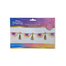 Once Upon A Time Bunting Garland with Foil Tassels