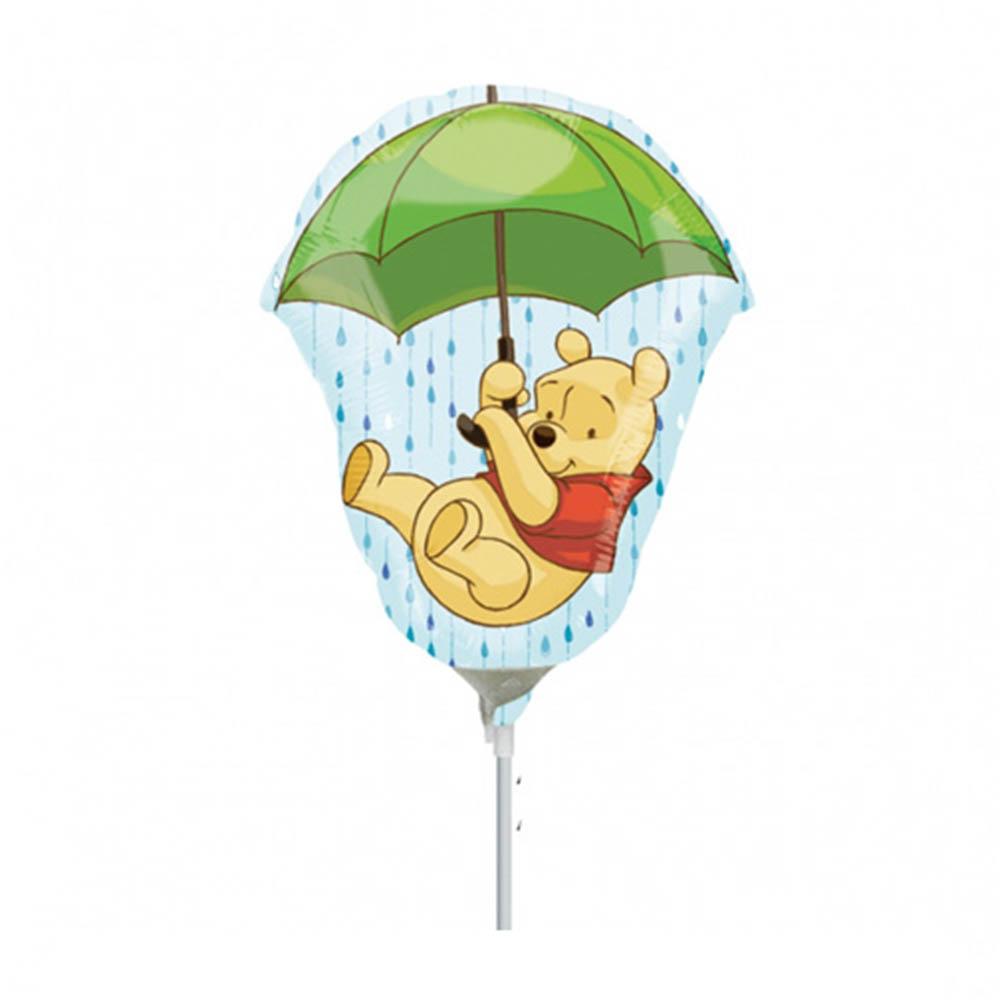 Winnie The Pooh Mini Shape Balloon Balloons & Streamers - Party Centre