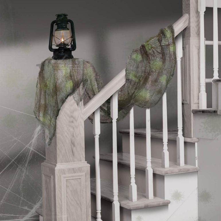 Gray Gauze Drape Decorations - Party Centre