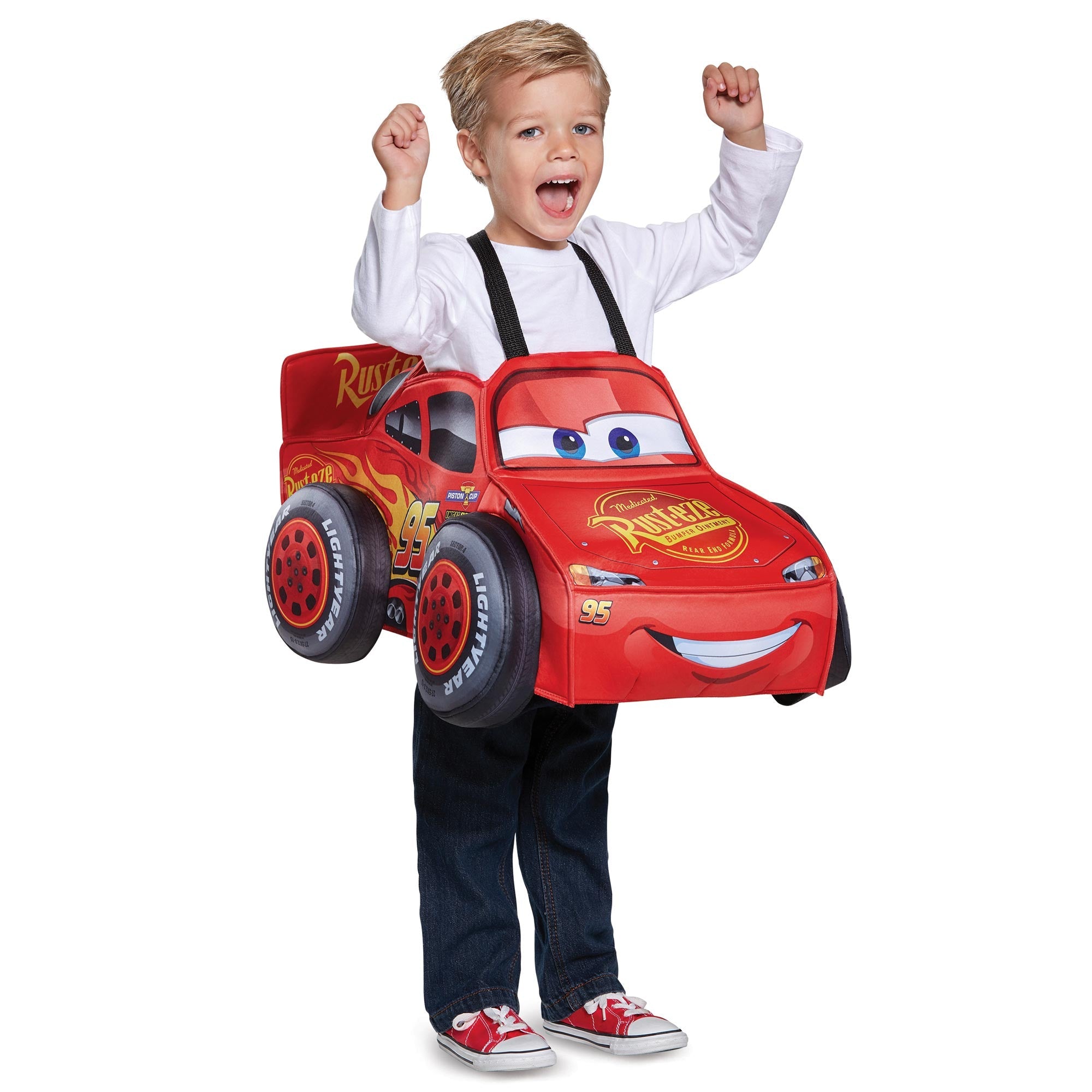 Child Lightning McQueen 3D Deluxe Costume