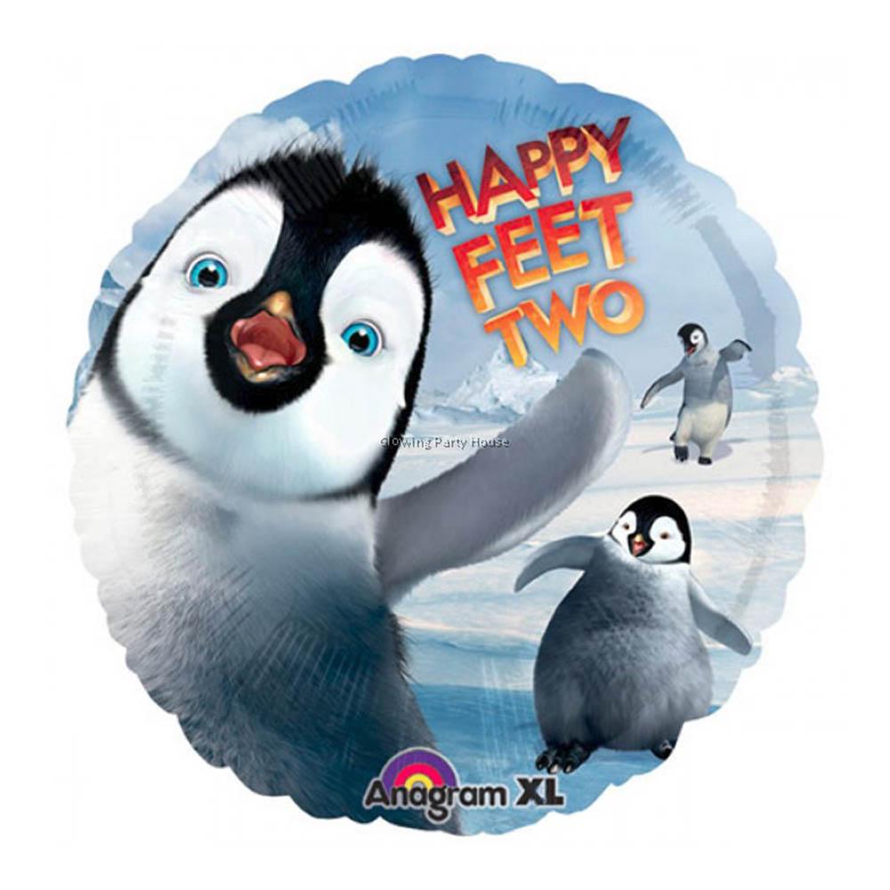 Happy Feet 2 Foil Balloon 18in Balloons & Streamers - Party Centre