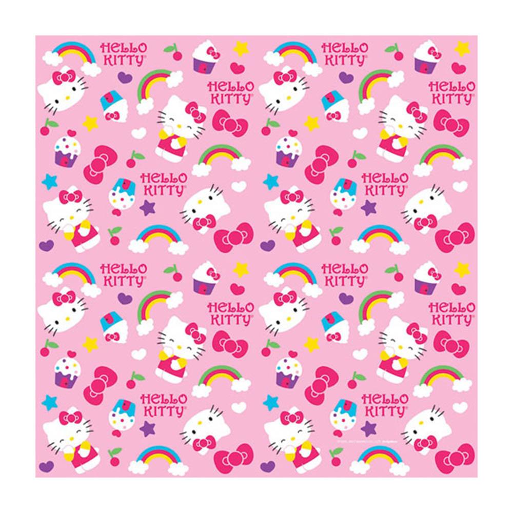 Hello Kitty Rainbow Printed Gift Wrap Party Favors - Party Centre