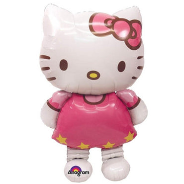 Hello Kitty Airwalker Balloon Balloons & Streamers - Party Centre