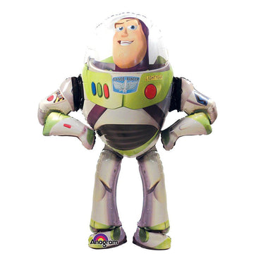 Buzz Lightyear Airwalker Balloon 40 x 53in Balloons & Streamers - Party Centre
