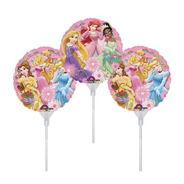 Tangled & Group EZ-Fill Foil Balloons 9in, 3pcs Balloons & Streamers - Party Centre