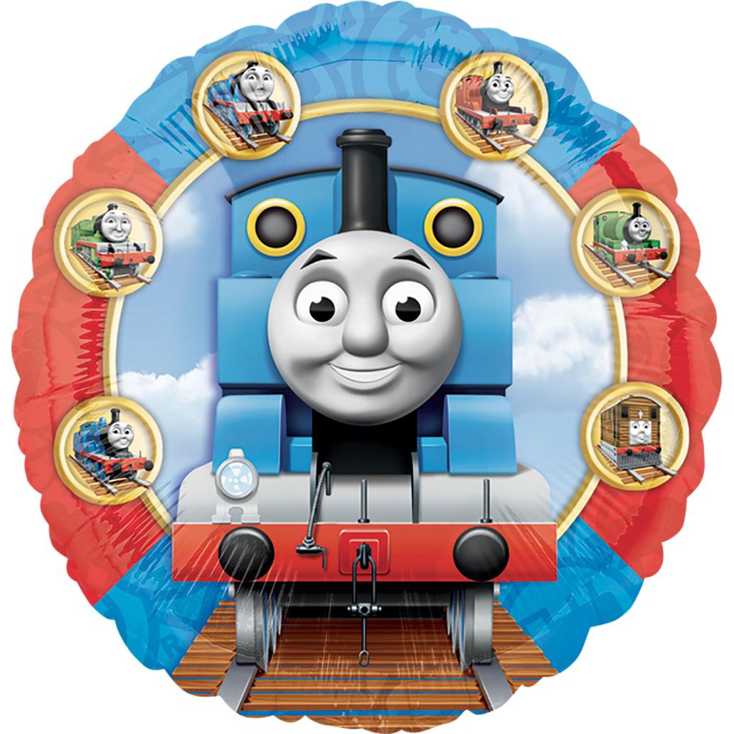 Thomas And Friends Foil Balloon 18in Balloons & Streamers - Party Centre