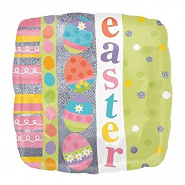 Easter Holographic Foil Balloon 18in Balloons & Streamers - Party Centre