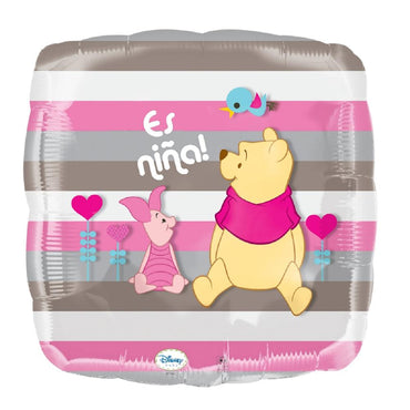 Pooh Es Nina Foil Balloon 18in Balloons & Streamers - Party Centre