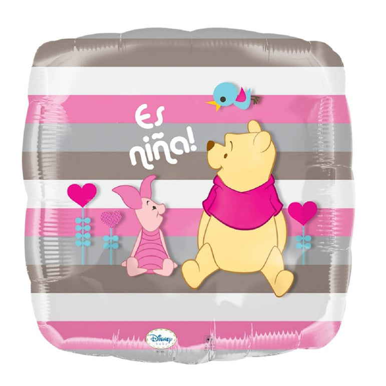 Pooh Es Nina Foil Balloon 18in Balloons & Streamers - Party Centre