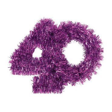 The Party Continues 40 Tinsel Decoration