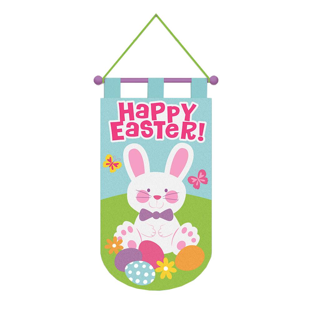 Easter Door Banner Party Felt Hanging Decoration Decorations - Party Centre