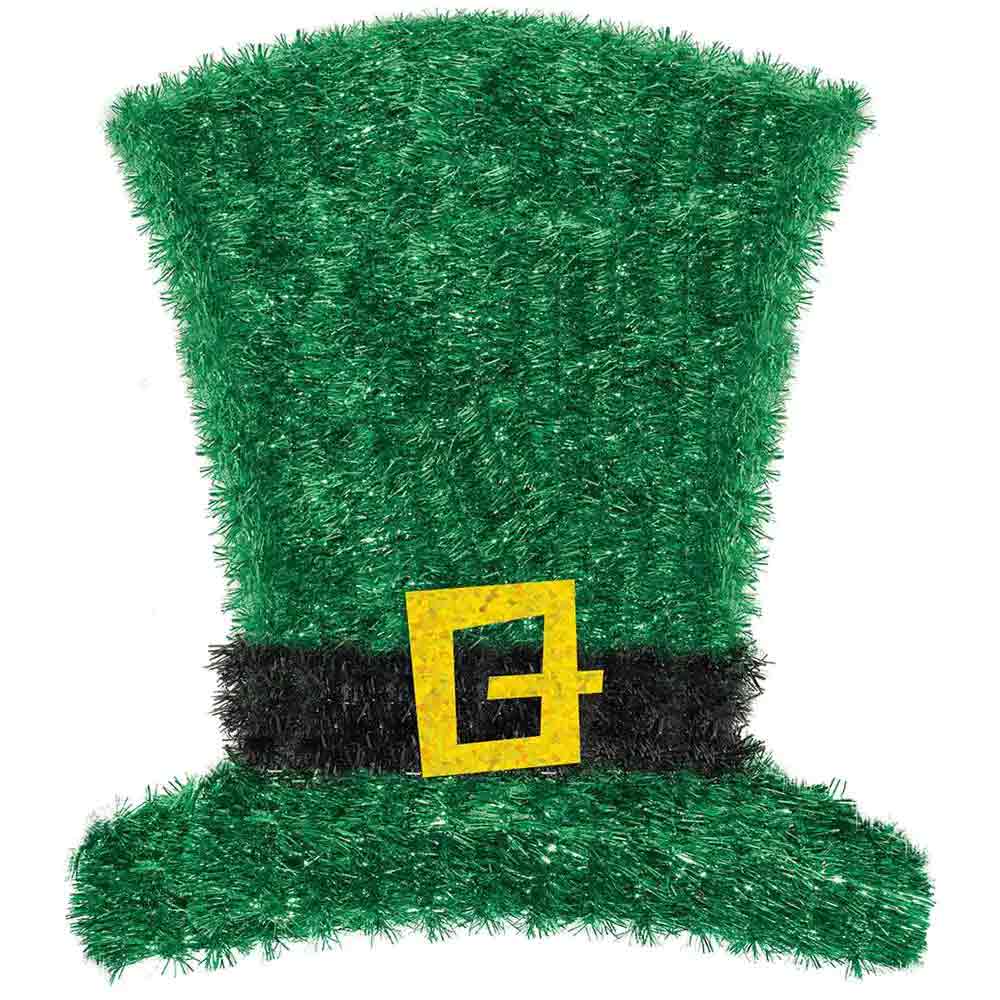 St. Patrick's Day Hat Tinsel Decoration