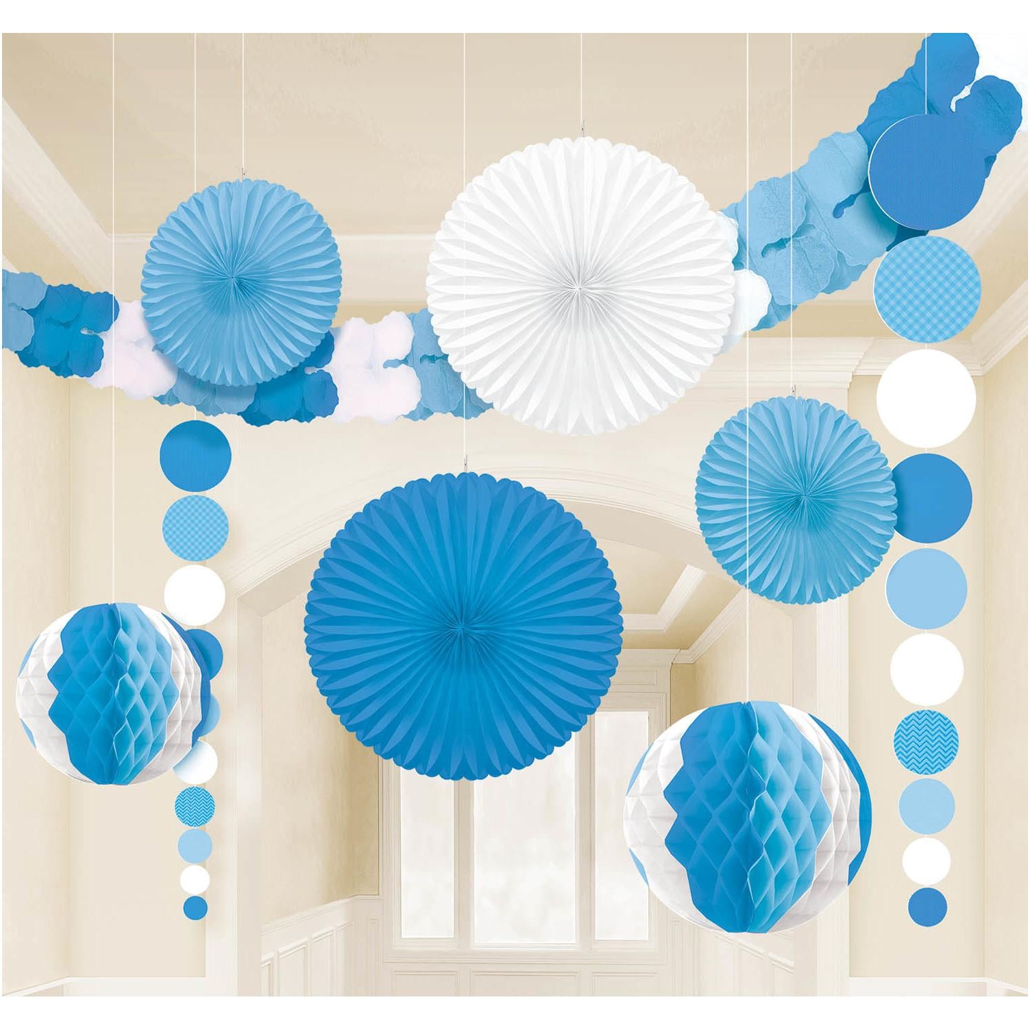 Baby Boy Decorating Kit Decorations - Party Centre