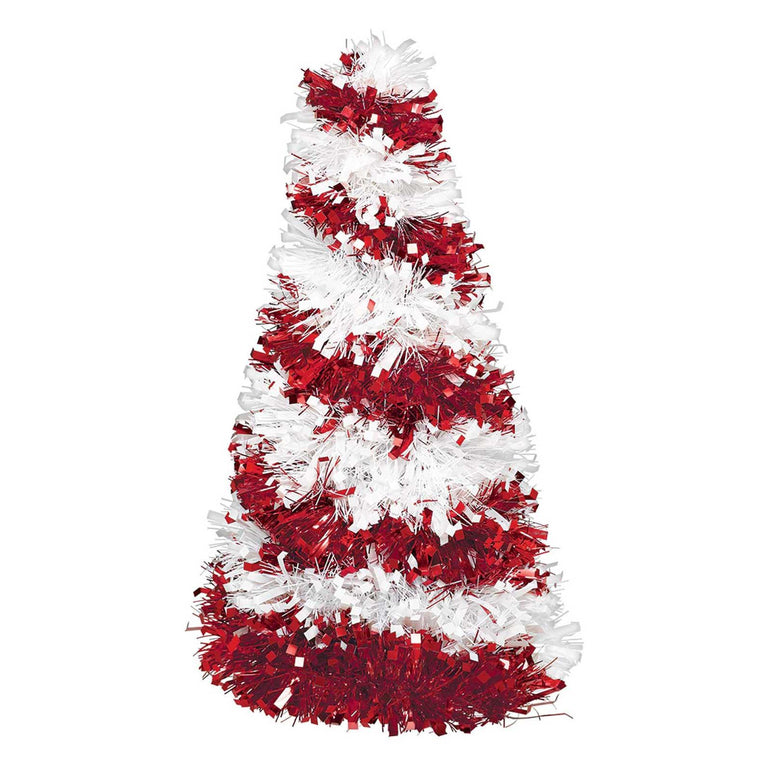 3D Tree Tinsel Decoration Decorations - Party Centre
