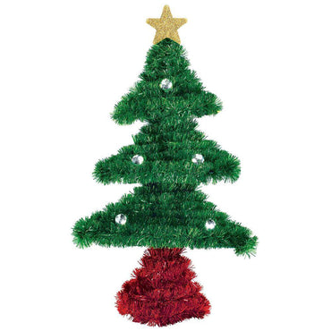 3D Tree Tinsel Decoration Decorations - Party Centre